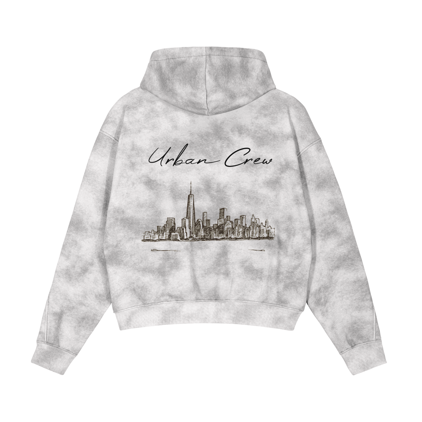 UrbanCrew Washed Zip Hoodie