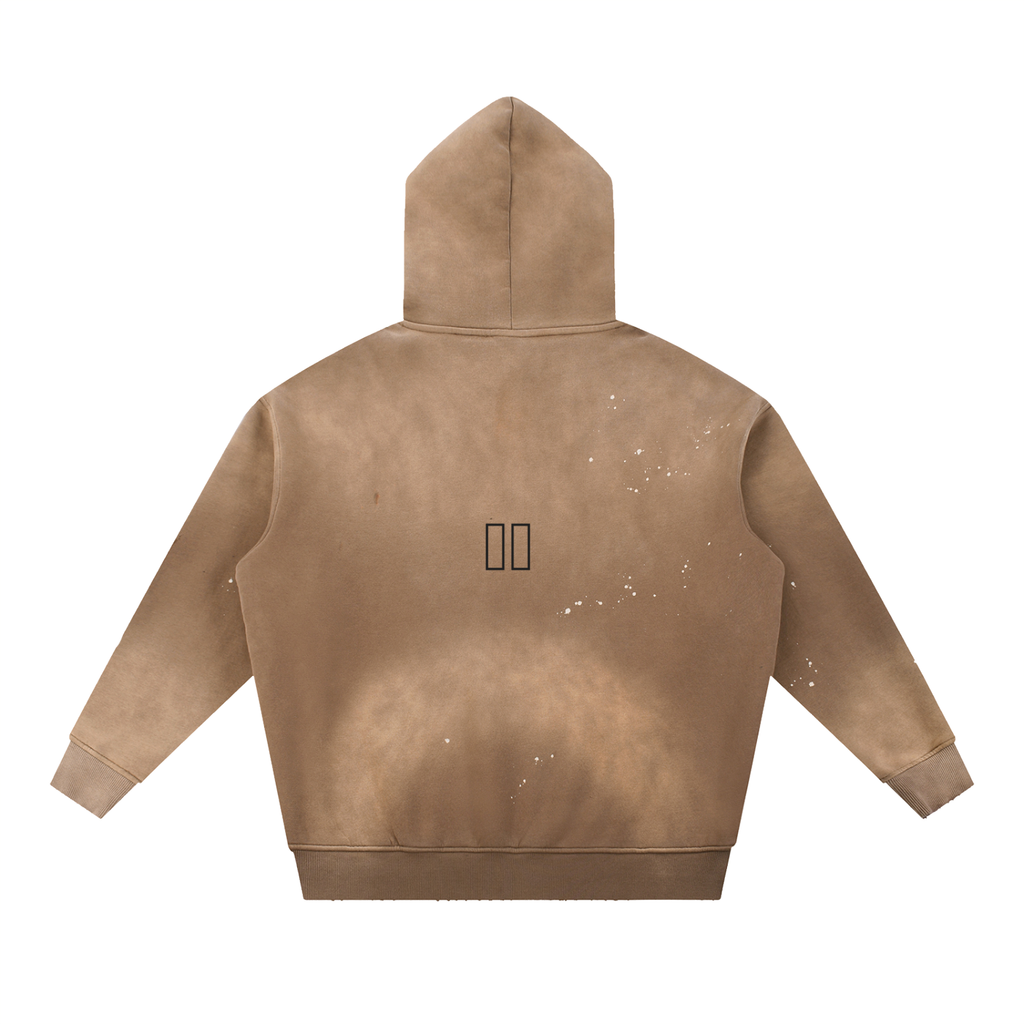 UrbanCrew Distressed Vintage Hoodie