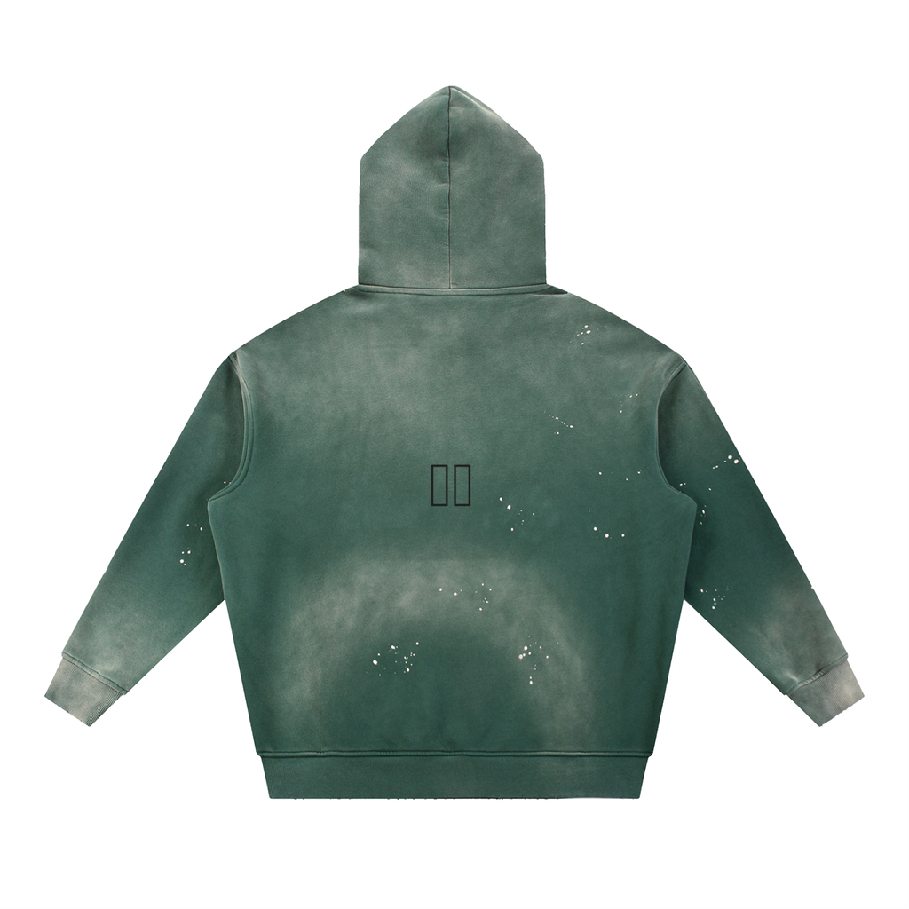 UrbanCrew Distressed Vintage Hoodie