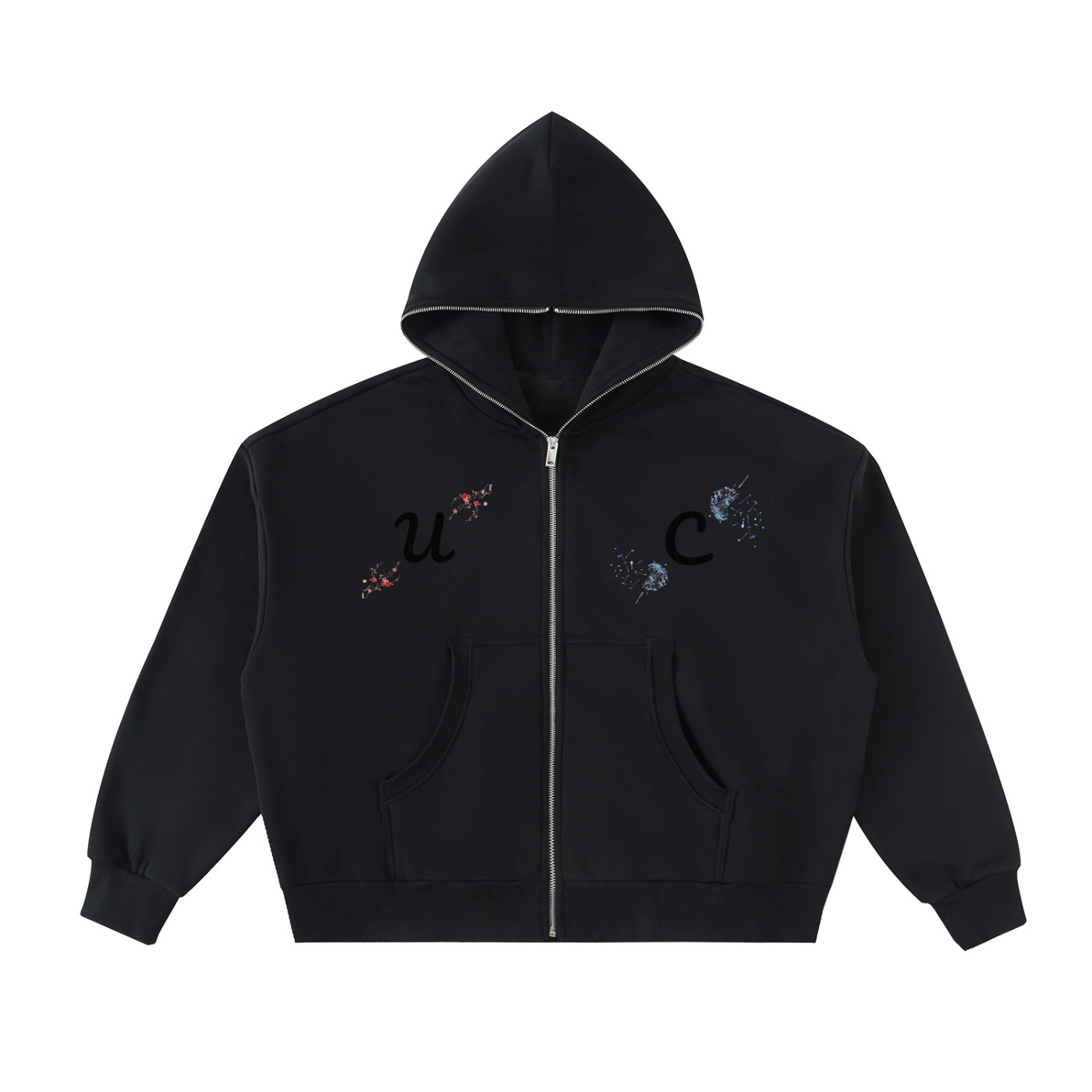 UrbanCrew Full Zip Hoodie
