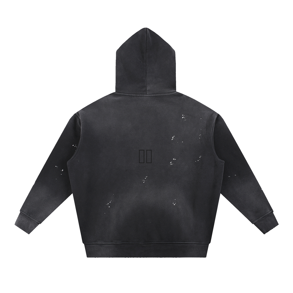 UrbanCrew Distressed Vintage Hoodie