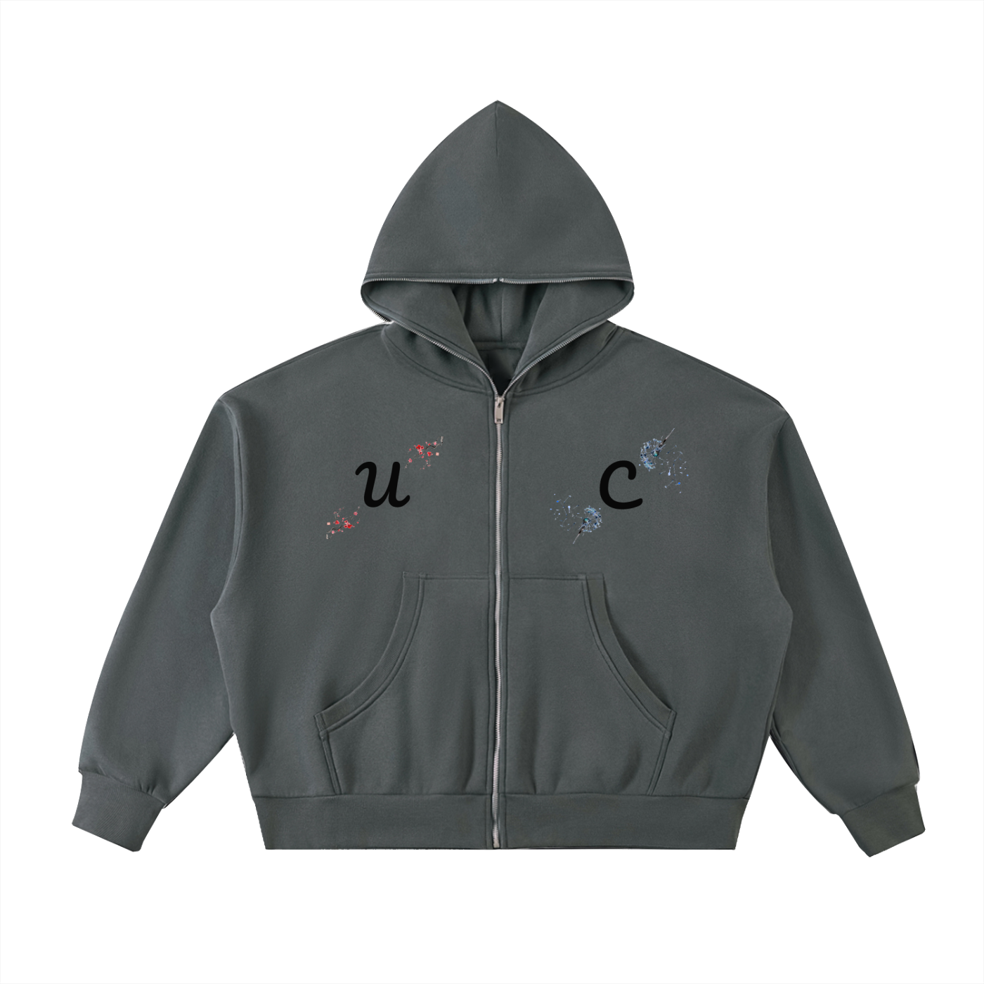 UrbanCrew Full Zip Hoodie