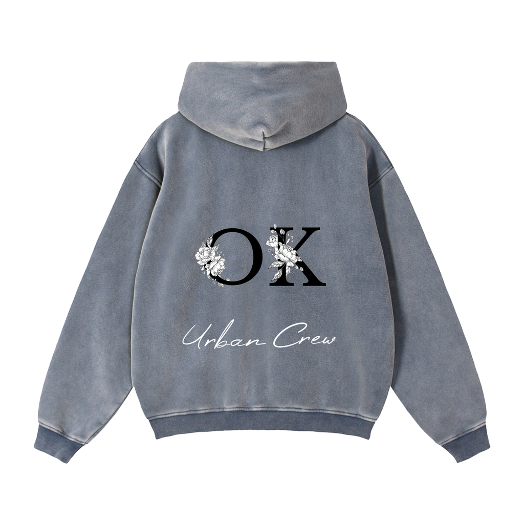 UrbanCrew Boxy Zip Hoodie