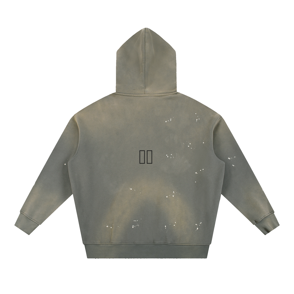 UrbanCrew Distressed Vintage Hoodie