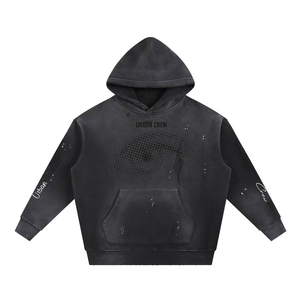 UrbanCrew Distressed Vintage Hoodie