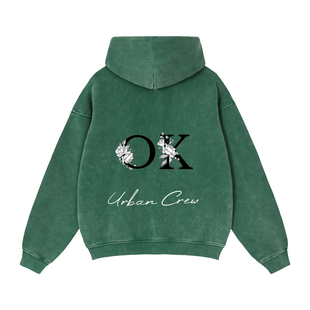 UrbanCrew Boxy Zip Hoodie