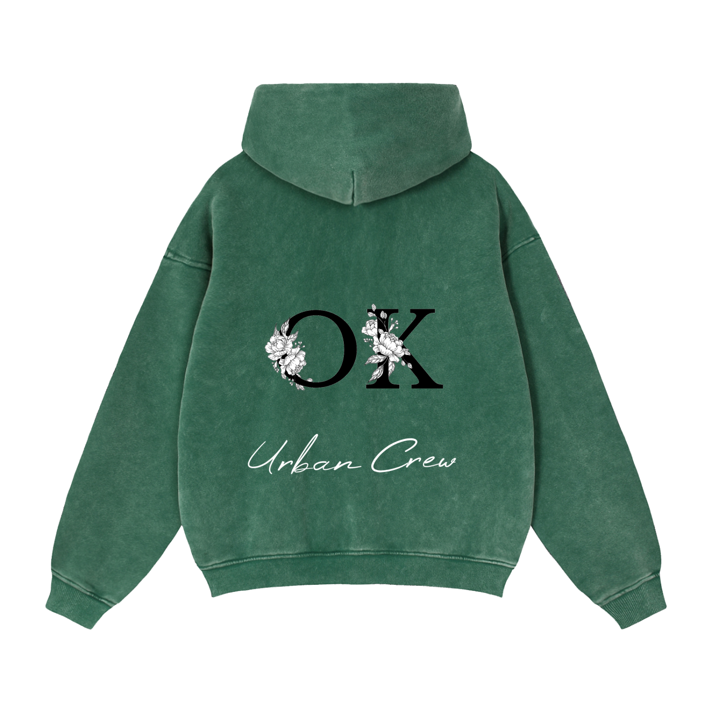 Zip-Through Boxy Fleece Hoodie