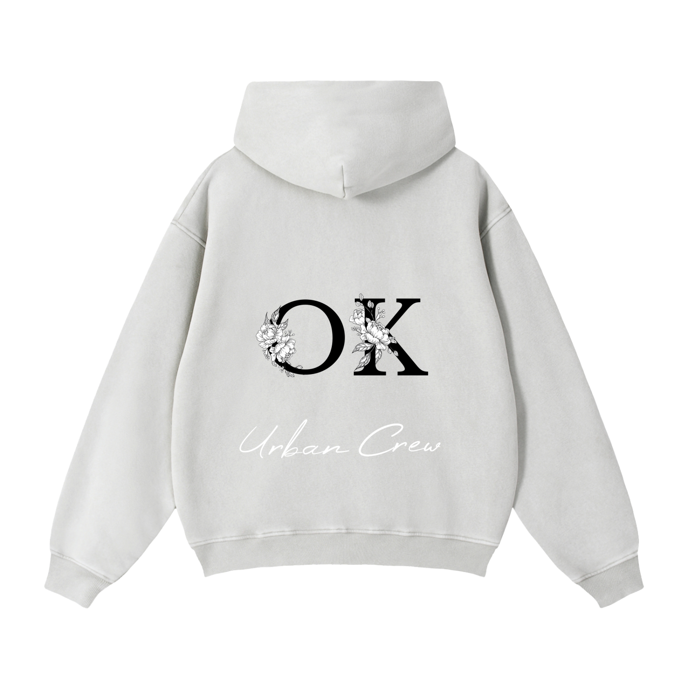 Zip-Through Boxy Fleece Hoodie