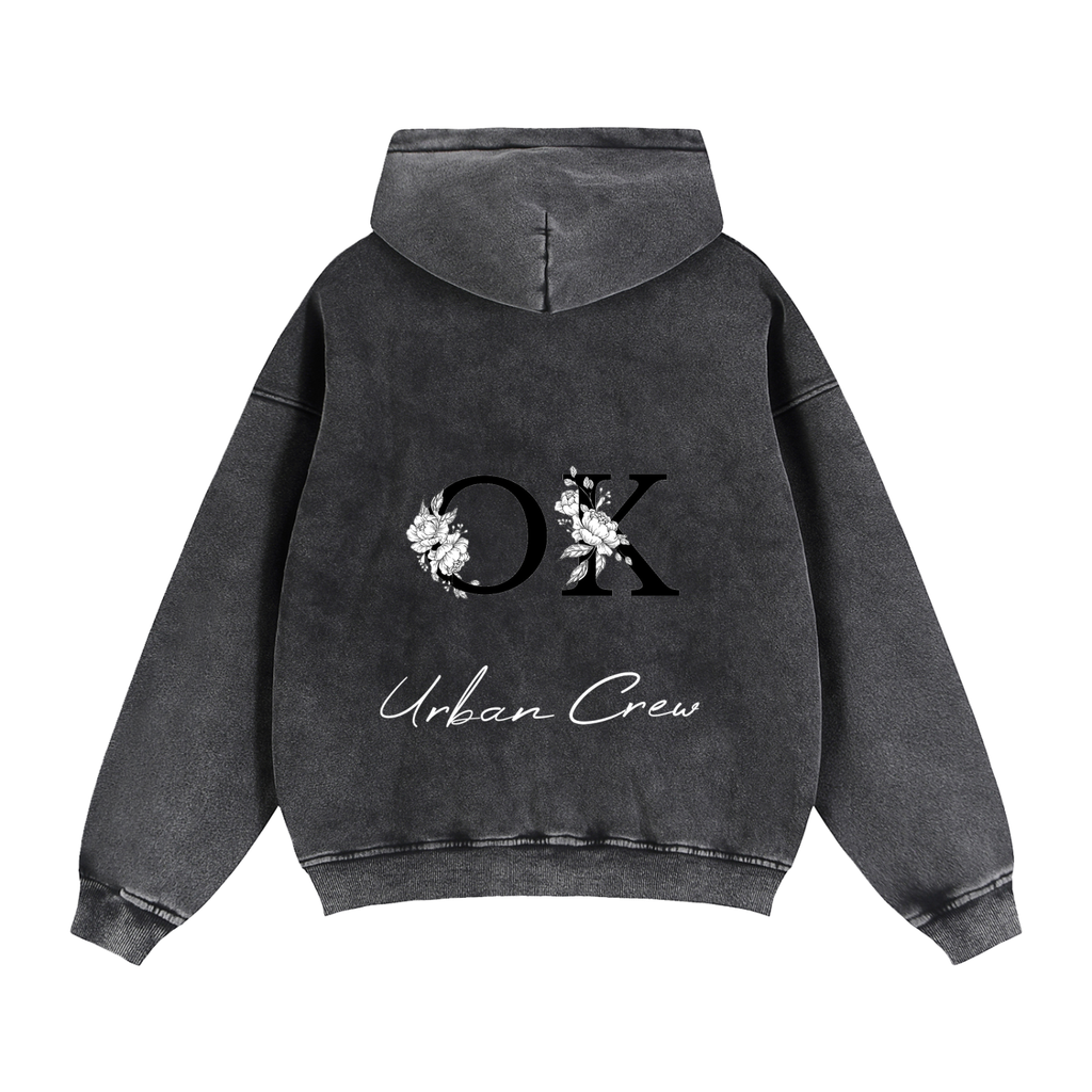 UrbanCrew Boxy Zip Hoodie