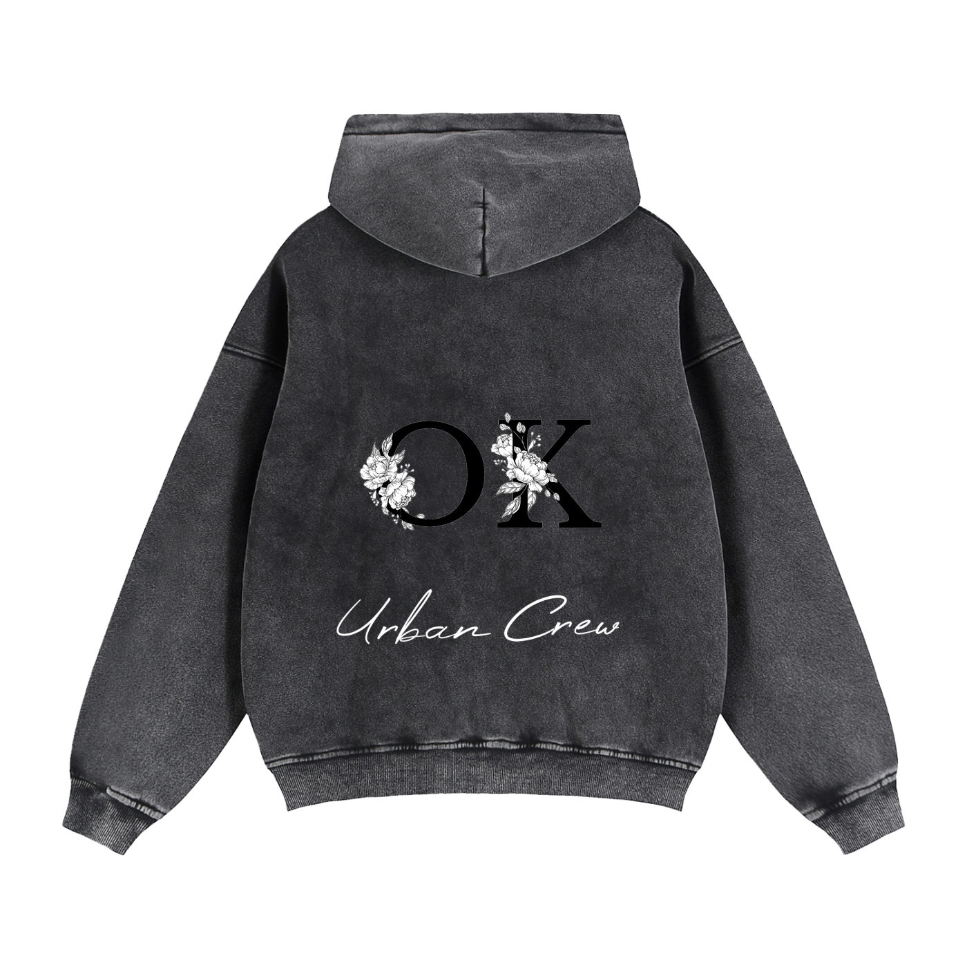 Zip-Through Boxy Fleece Hoodie