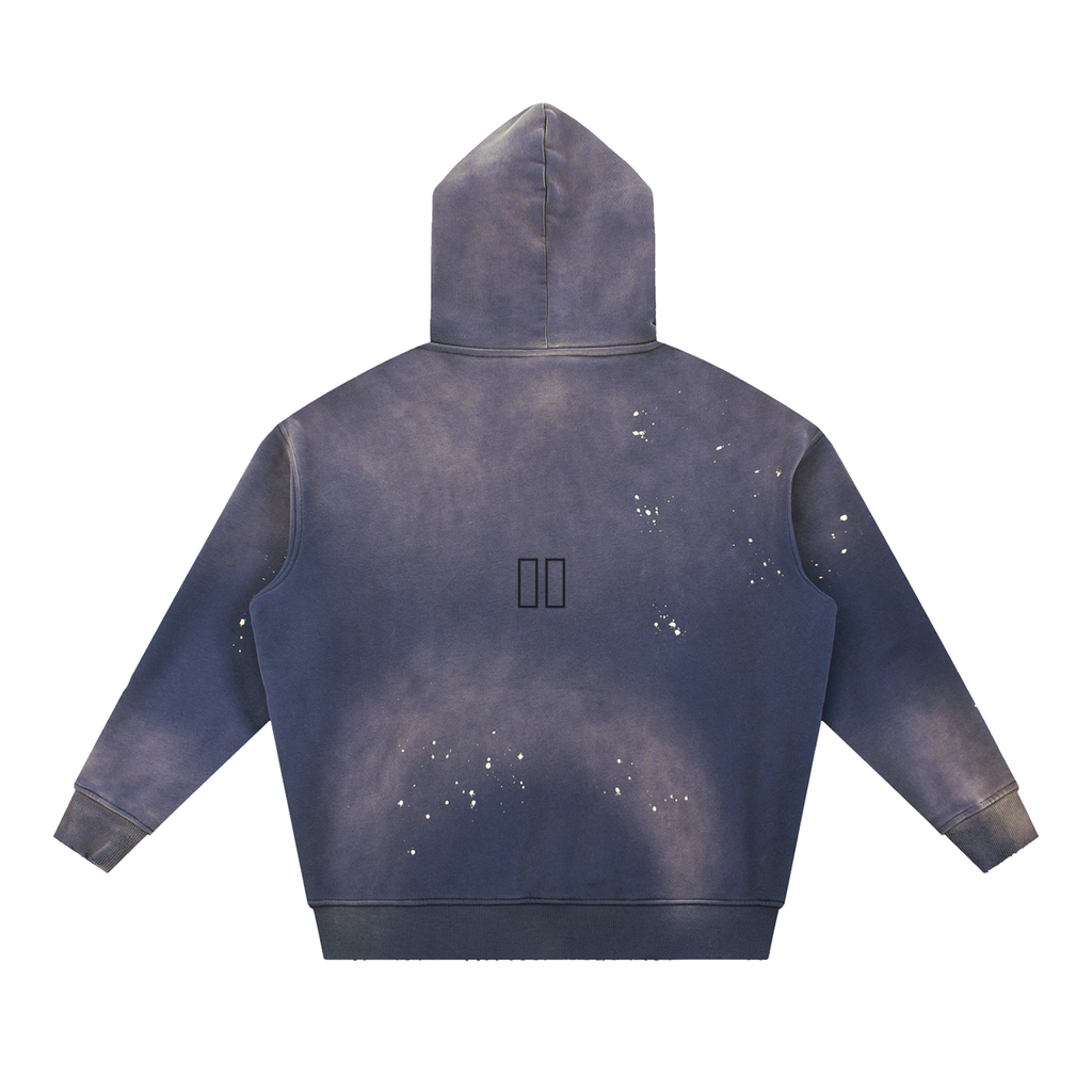 UrbanCrew Distressed Vintage Hoodie