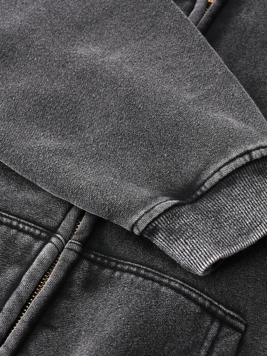 UrbanCrew Boxy Zip Hoodie