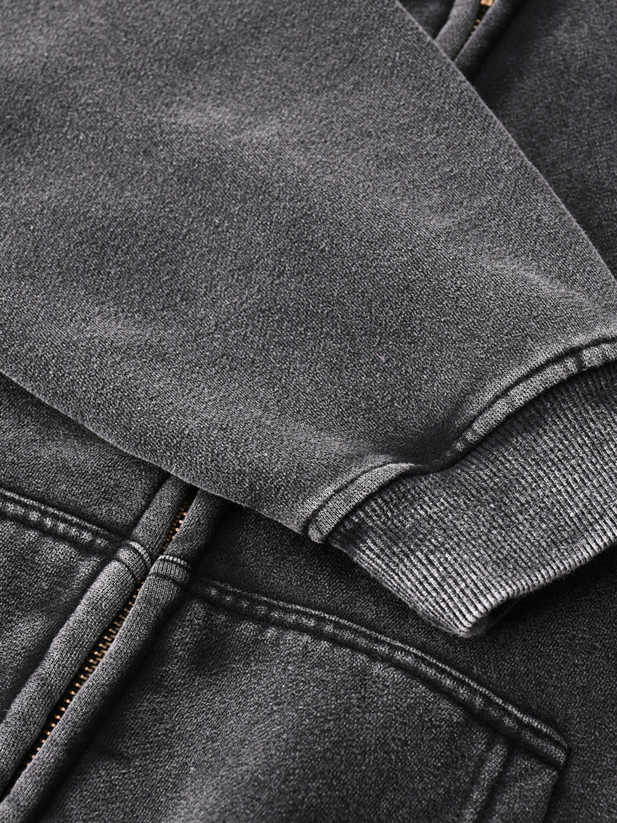 UrbanCrew Boxy Zip Hoodie