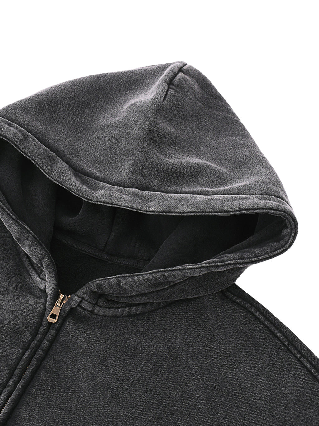 UrbanCrew Boxy Zip Hoodie