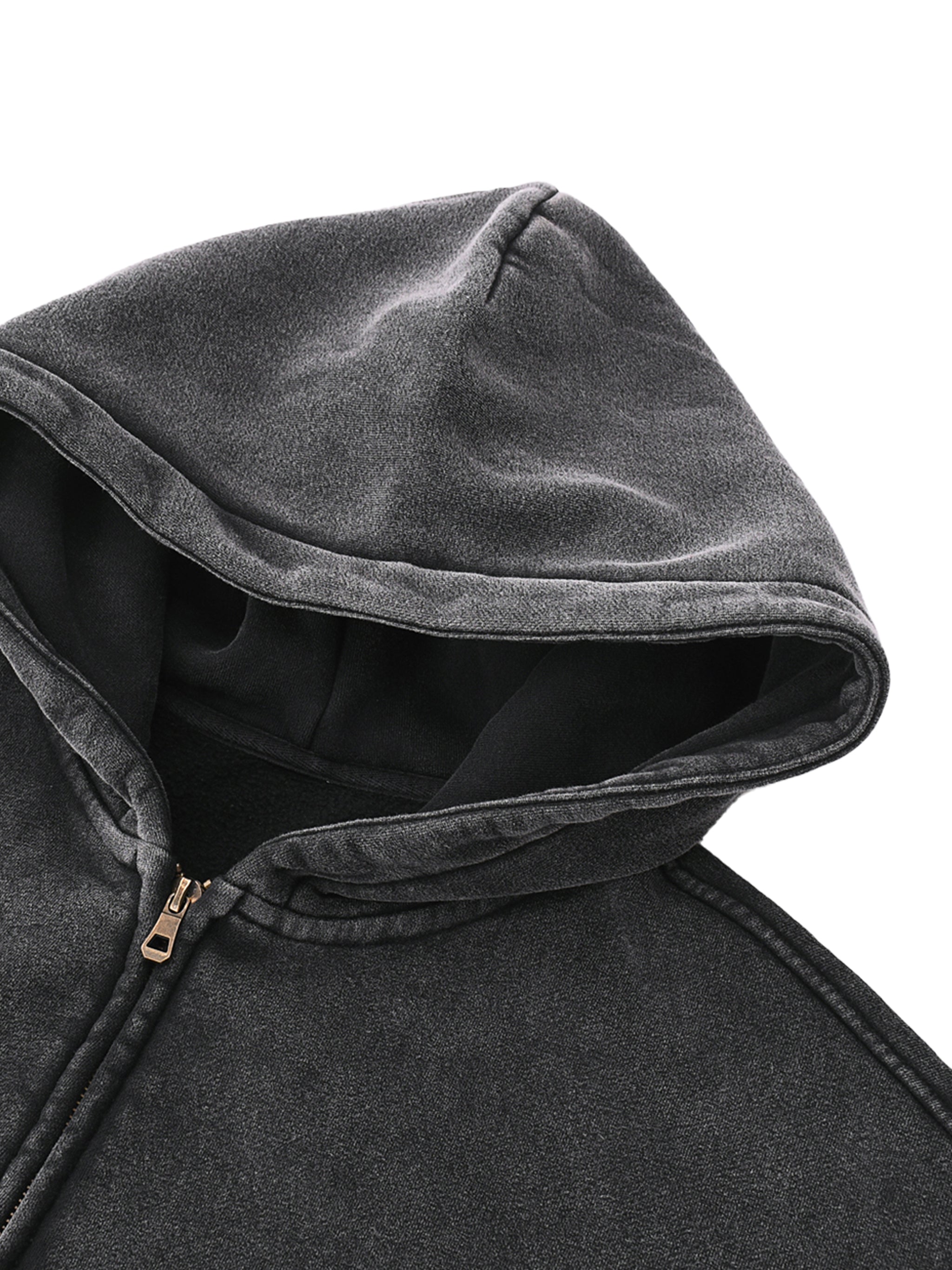 UrbanCrew Boxy Zip Hoodie