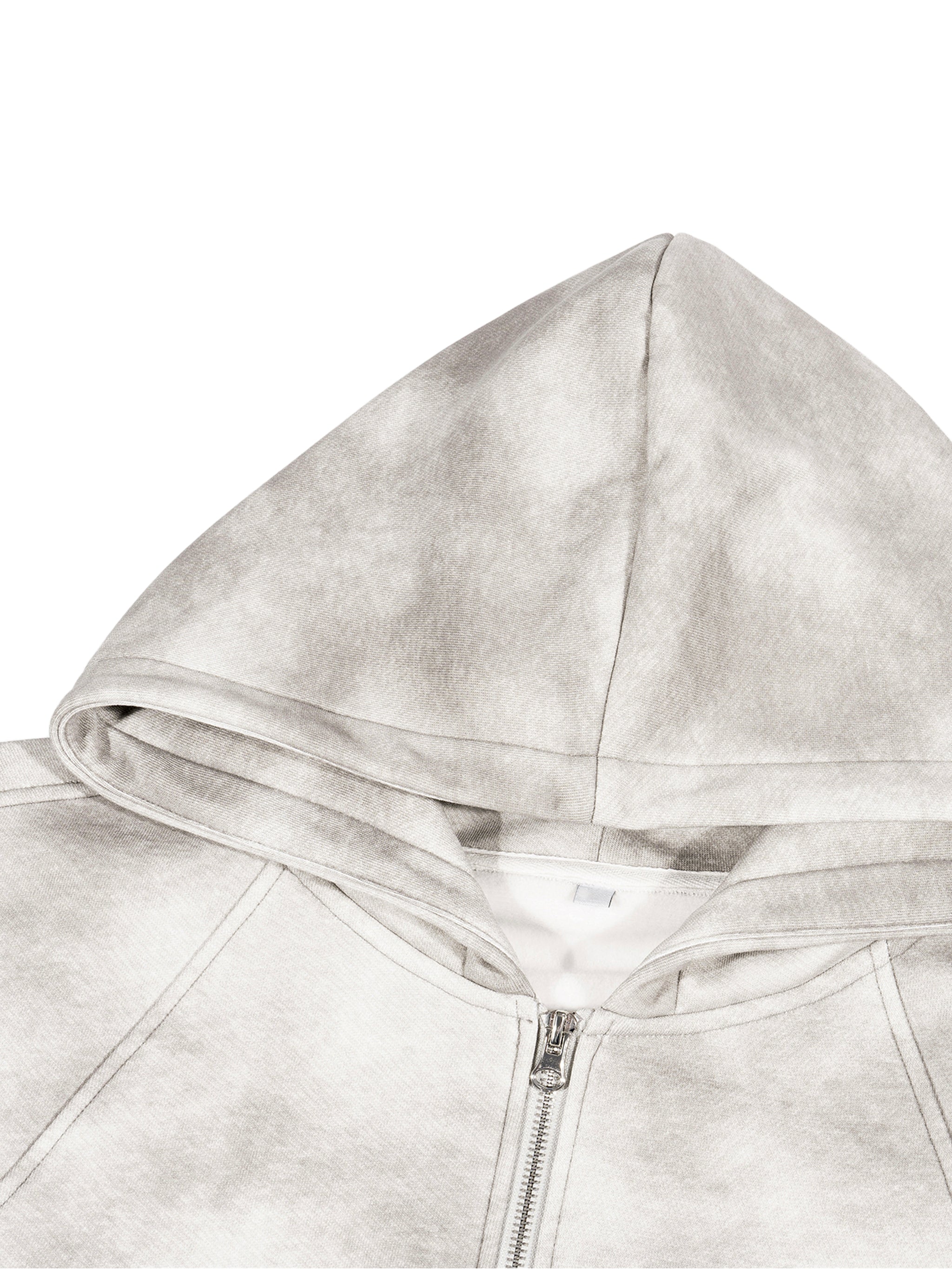 UrbanCrew Washed Zip Hoodie